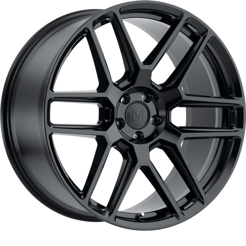 Mandrus 20x10 Otto Gloss Black +40mm