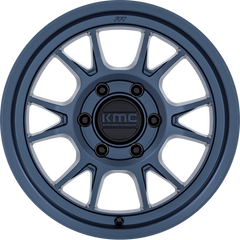 KMC 17x8.5 KM729 Range Metallic Blue -10mm