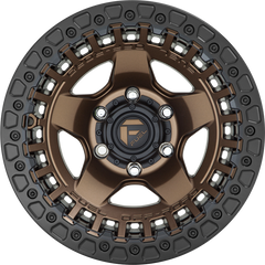 Fuel 17x9 D119 Warp Beadlock Matte Bronze -15mm