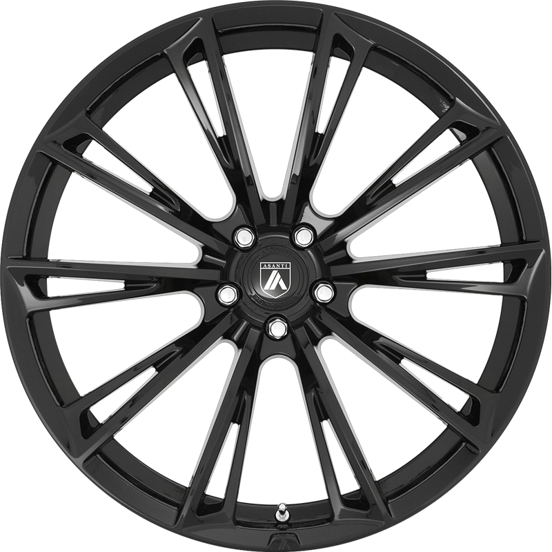 Asanti 20x10.5 ABL-30 Corona Gloss Black +38mm