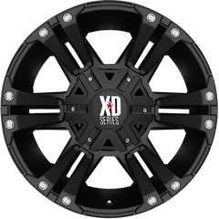 XD 20x9 XD822 Monster II Matte Black +0mm