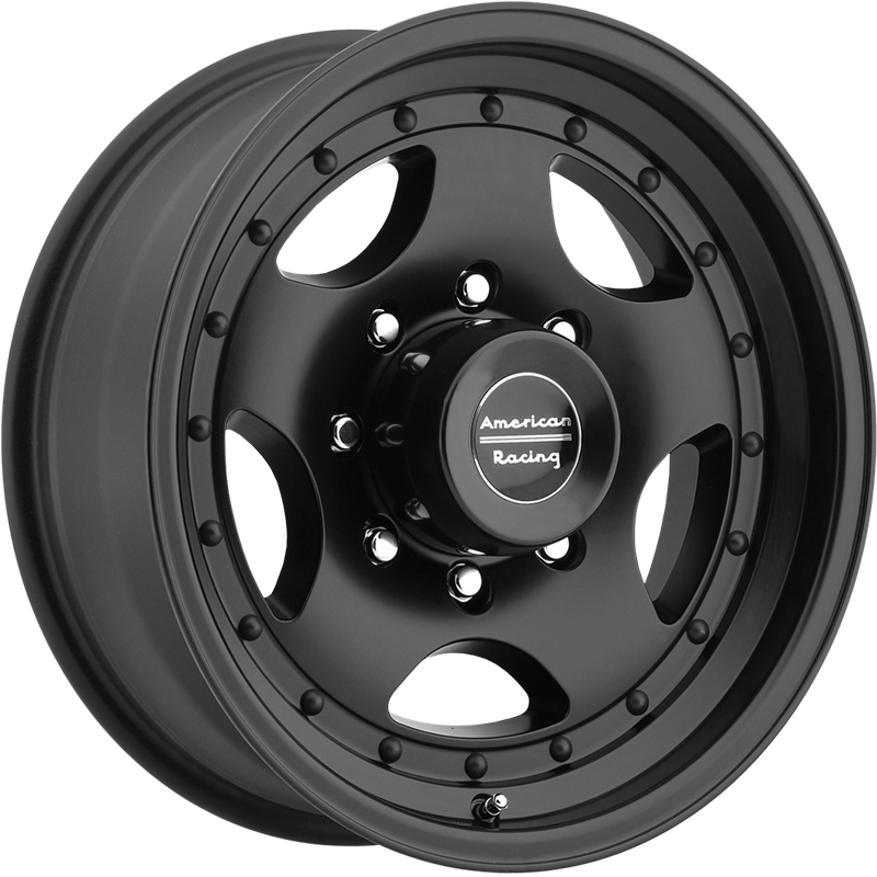 American Racing 15x7 AR23 Satin Black -6mm