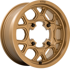 KMC Powersports 15x6 KS133 Mesa Lite Matte Bronze +38mm