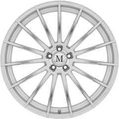 Mandrus 18x9.5 Stirling Silver w/ Mirror Cut Face +50mm