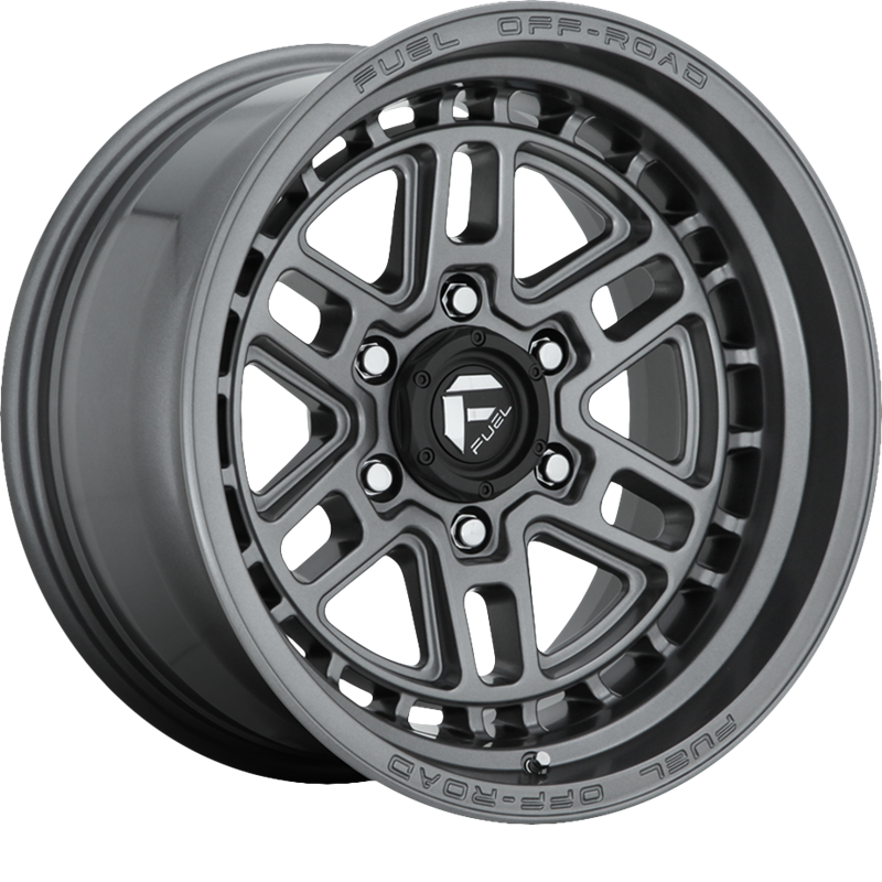 Fuel 17x9 D668 Nitro Matte Gunmetal -12mm