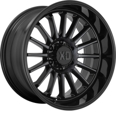 XD 20x9 XD857 Whiplash Gloss Black w/ Gray Tint +0mm