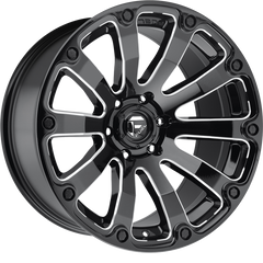 Fuel 20x12 D598 Diesel Gloss Black Milled -44mm