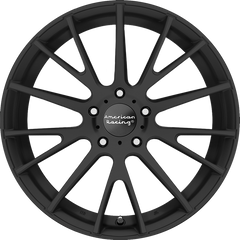 American Racing 17x7 AR904 Satin Black +40mm