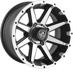 Fairway Alloys 12x6 FA135 Rebel Matte Black Machined -23mm