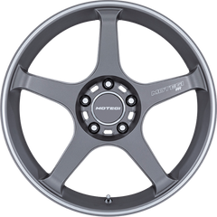 Motegi Racing 17x9.5 MR159 Battle V Gunzilla w/ Machined Lip Stripe +22mm