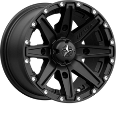 MSA Offroad Wheels 14x10 M33 Clutch Satin Black +0mm