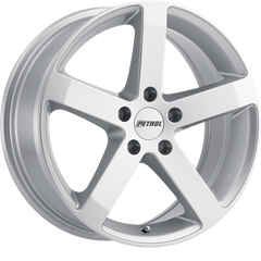 Petrol 17x7 P3B Gloss Silver +38mm