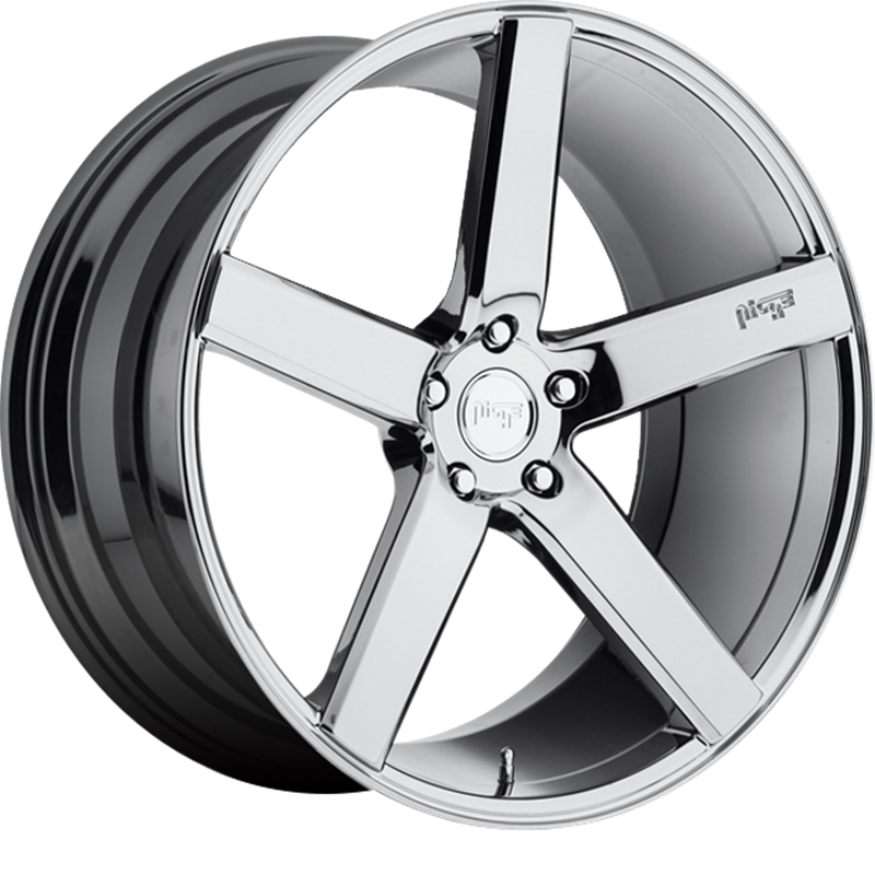Niche 19x8.5 M132 Milan Chrome +35mm