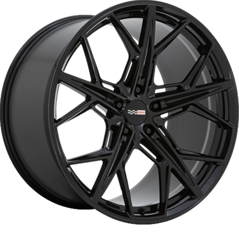 Cray 20x10.5 Hammerhead Gloss Black +68mm