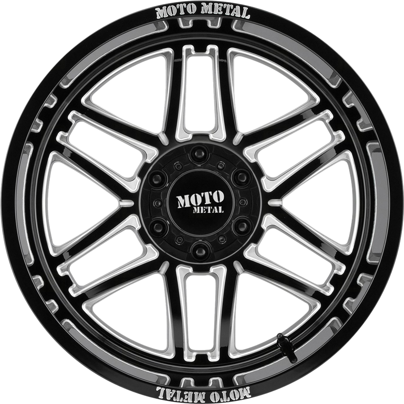 Moto Metal 20x9 MO992 Folsom Gloss Black Milled +18mm