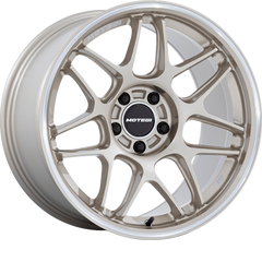 Motegi Racing 18x8.5 MR158 Tsubaki Motorsport Gold w/ Machined Lip +42mm