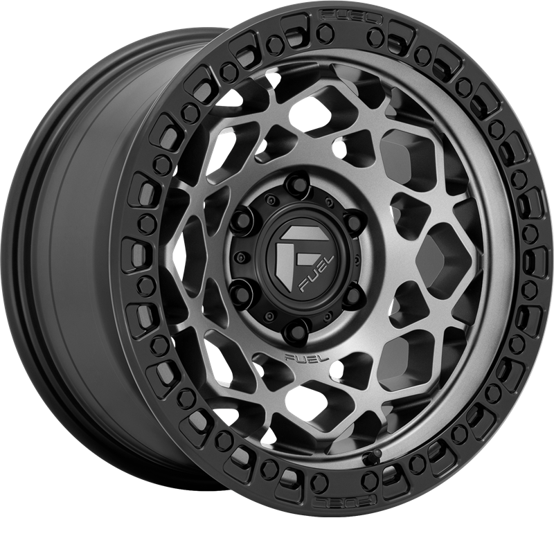 Fuel 17x9 D784 Unit Gunmetal w/ Matte Black Ring -12mm