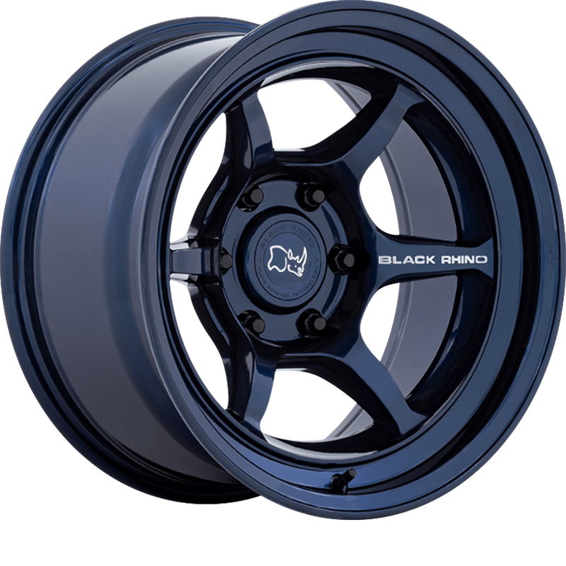 Black Rhino 16x8 Shogun Gloss Midnight Blue -10mm