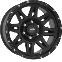 Pro Comp 17x9 PA5 Torq Flat Black -6mm