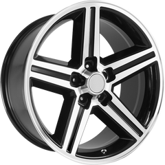 Performance Replicas 18x8 PR148 Gloss Black Machined +0mm