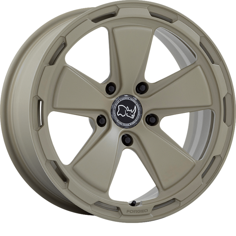 Black Rhino 18x8 Taiga Matte Gray +20mm