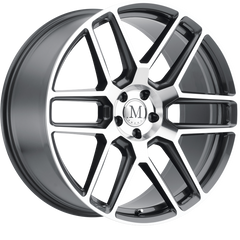 Mandrus 18x9.5 Otto Gunmetal w/ Mirror Cut Face +35mm