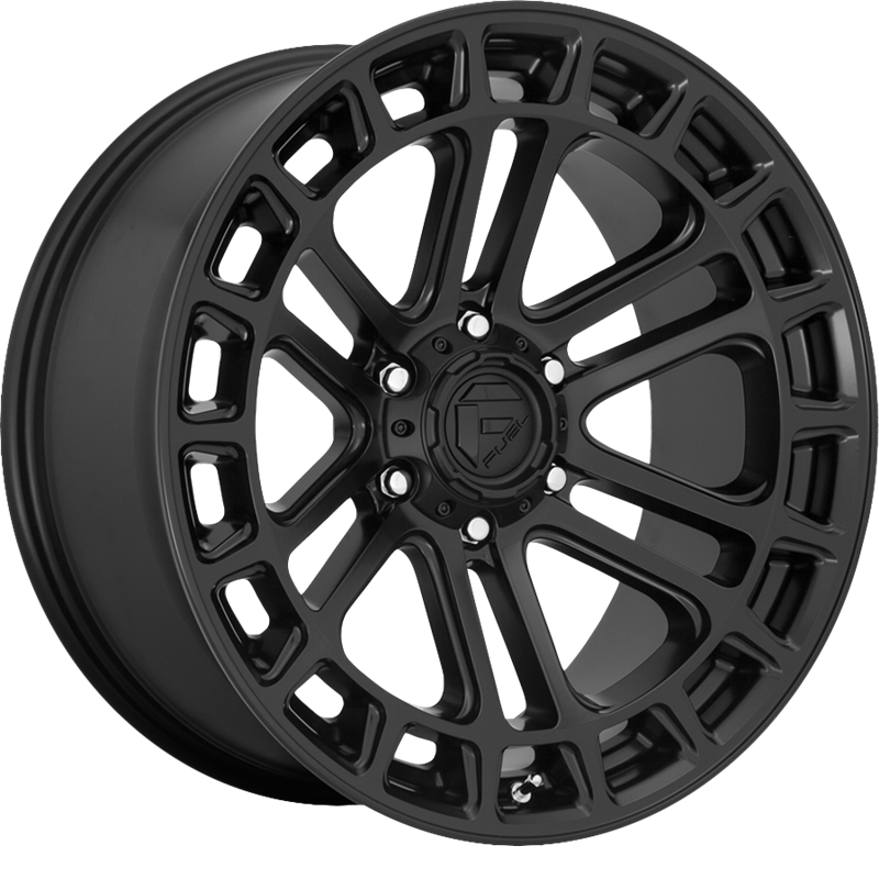 Fuel 20x9 D718 Heater Matte Black +1mm