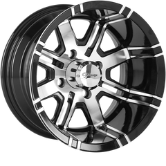 Fairway Alloys 12x7 FA119 Aggressor Gloss Black Machined -40mm