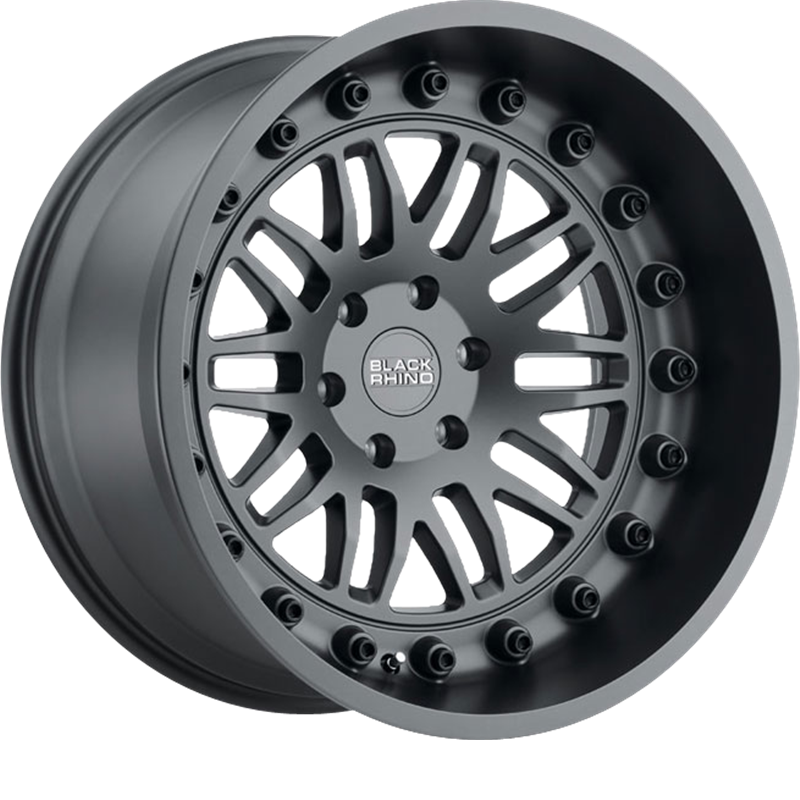 Black Rhino 18x9.5 Fury Matte Gunmetal +12mm