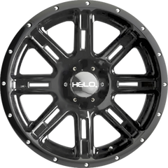 Helo 20x10 HE900 Gloss Black -24mm