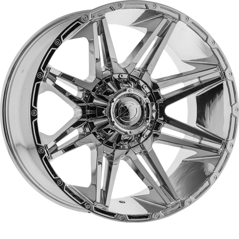 XF Off-Road 20x10 XF-220 Chrome -24mm