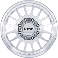 KMC 17x8.5 KM447 Impact Forged Monoblock Raw Machined -10mm