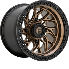 Fuel UTV 15x10 D777 Runner Bronze w/ Black Ring +0mm