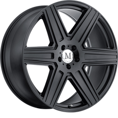 Mandrus 20x10 Atlas Matte Black +40mm