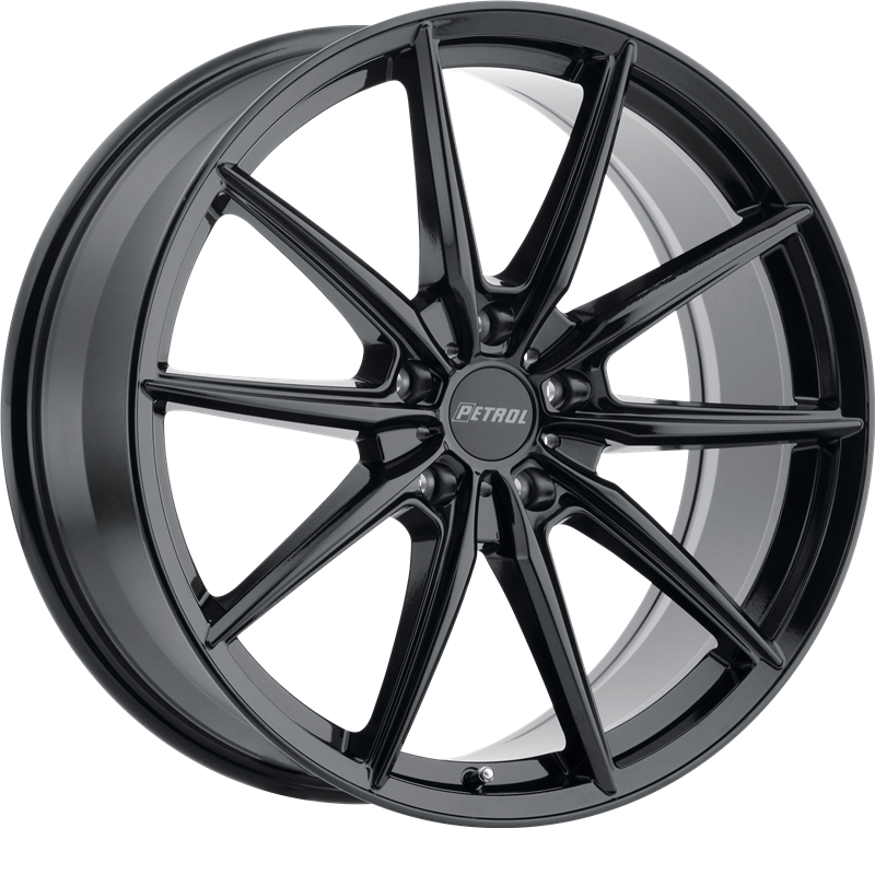 Petrol 18x8 P4B Gloss Black +40mm