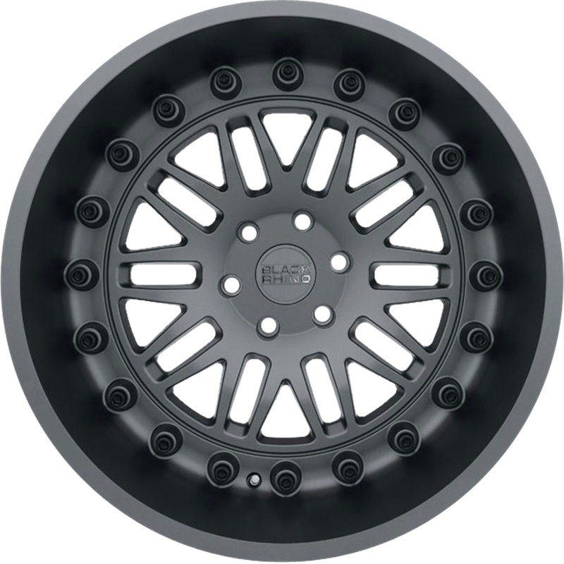 Black Rhino 20x9.5 Fury Matte Gunmetal +0mm