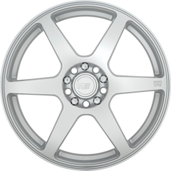 Motegi Racing 17x7 MR143 CS6 Hyper Silver +40mm