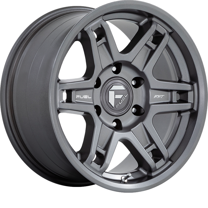 Fuel 17x9 D838 Slayer Matte Gunmetal -38mm