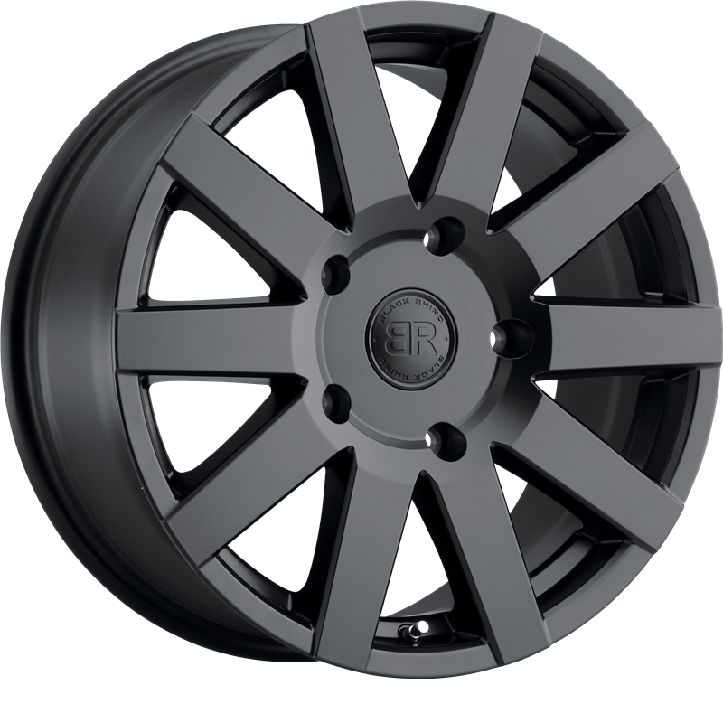 Black Rhino 18x8 Journey Matte Black +35mm