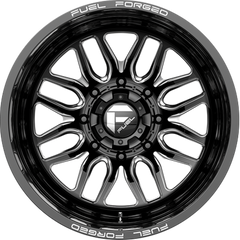 Fuel 20x8.25 DB66 FFC66 Matte Black Milled +105mm