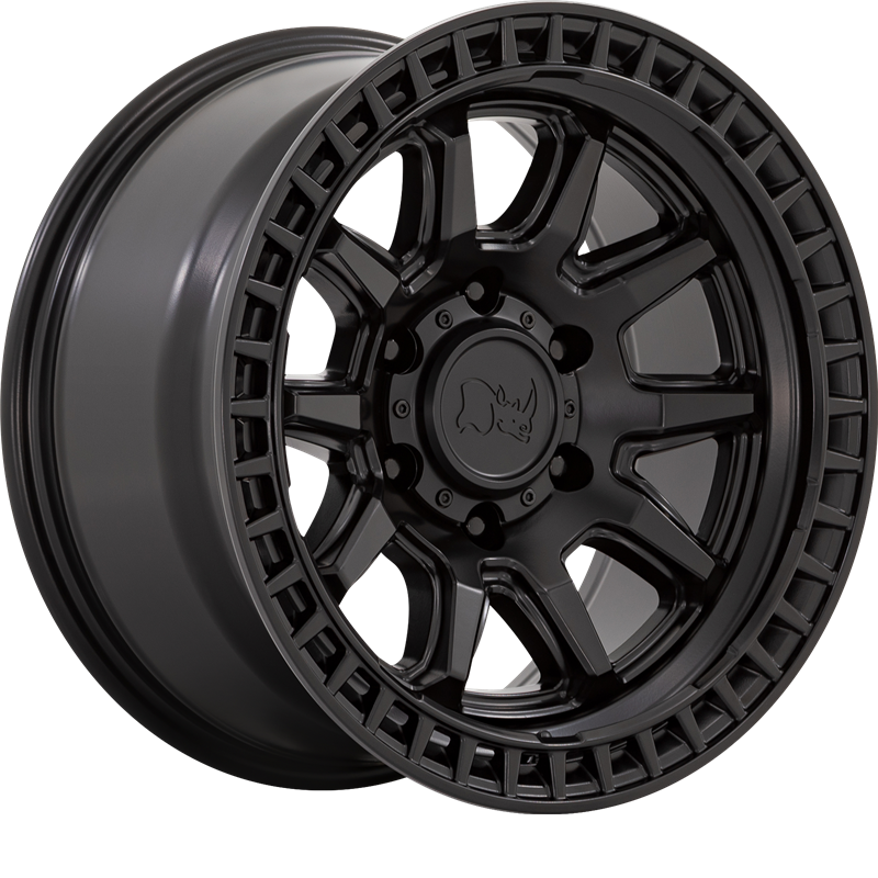 Black Rhino 17x8.5 Calico Matte Black -10mm