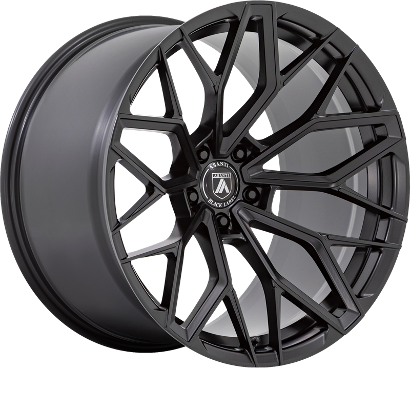 Asanti 20x8.5 ABL-39 Satin Black +20mm