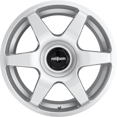 Rotiform 18x8.5 R114 SIX Gloss Silver +35mm