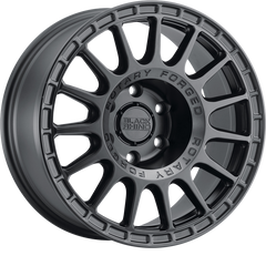 Black Rhino 18x8.5 Sandstorm Semi Gloss Black w/ Machined Dark Tint Ring +0mm