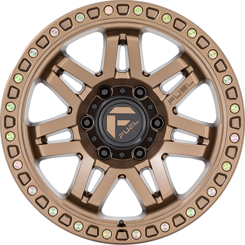 Fuel 17x9 D811 Syndicate Full Matte Bronze -12mm