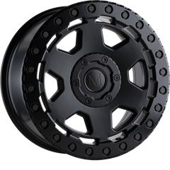 Mandrus 20x9 Forscher Matte Black +10mm