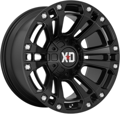 XD 20x10 XD851 Monster 3 Satin Black -18mm