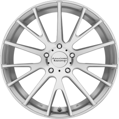 American Racing 16x7 AR904 Bright Silver w/ Machined Face +40mm