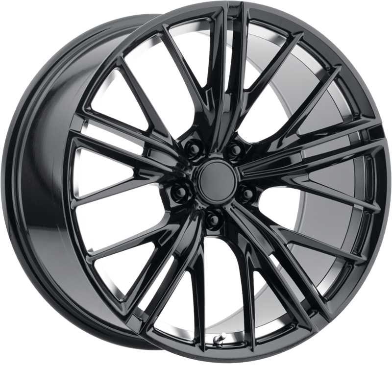 Performance Replicas 20x10 PR194 Gloss Black Machined +35mm