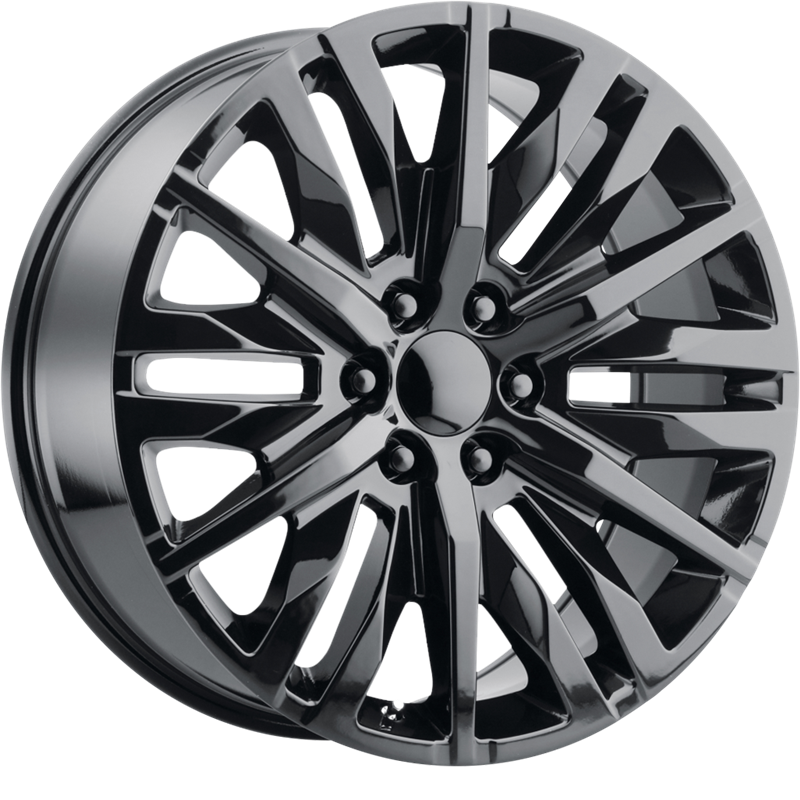 Performance Replicas 20x9 PR198 Gloss Black +24mm